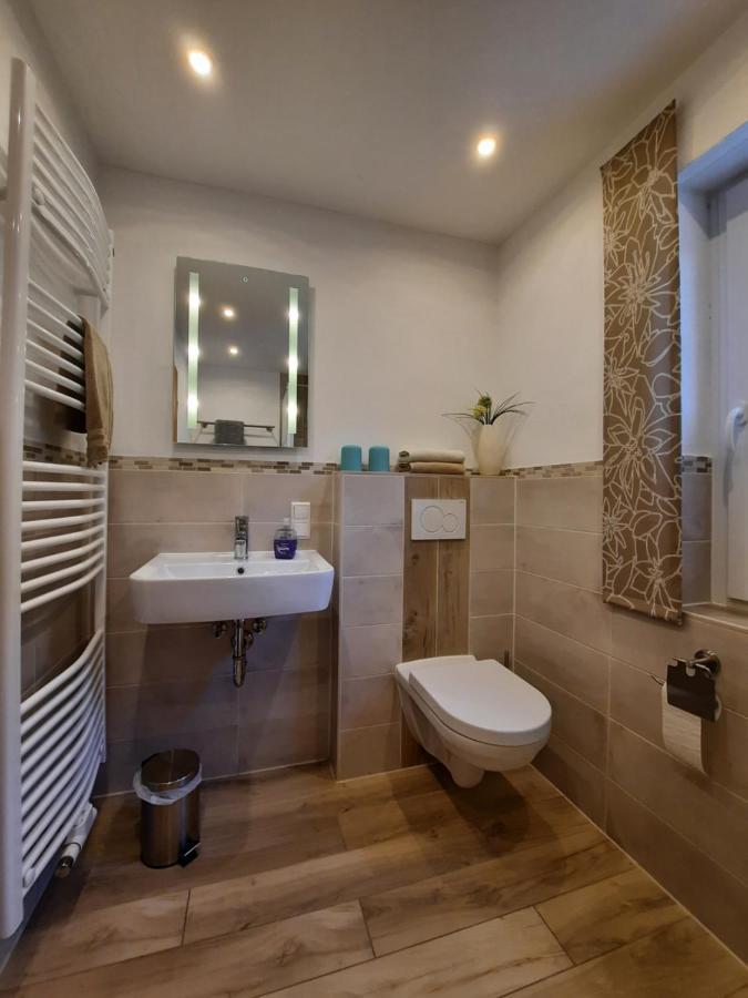 Ferienwohnung Im Bachtal Pommern Exterior foto